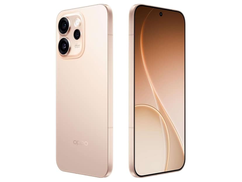 Oppo Reno 15 Pro 5G Smartphone, 12GB RAM, 512GB Storage, Elegant Design - Sunset Gold view 4