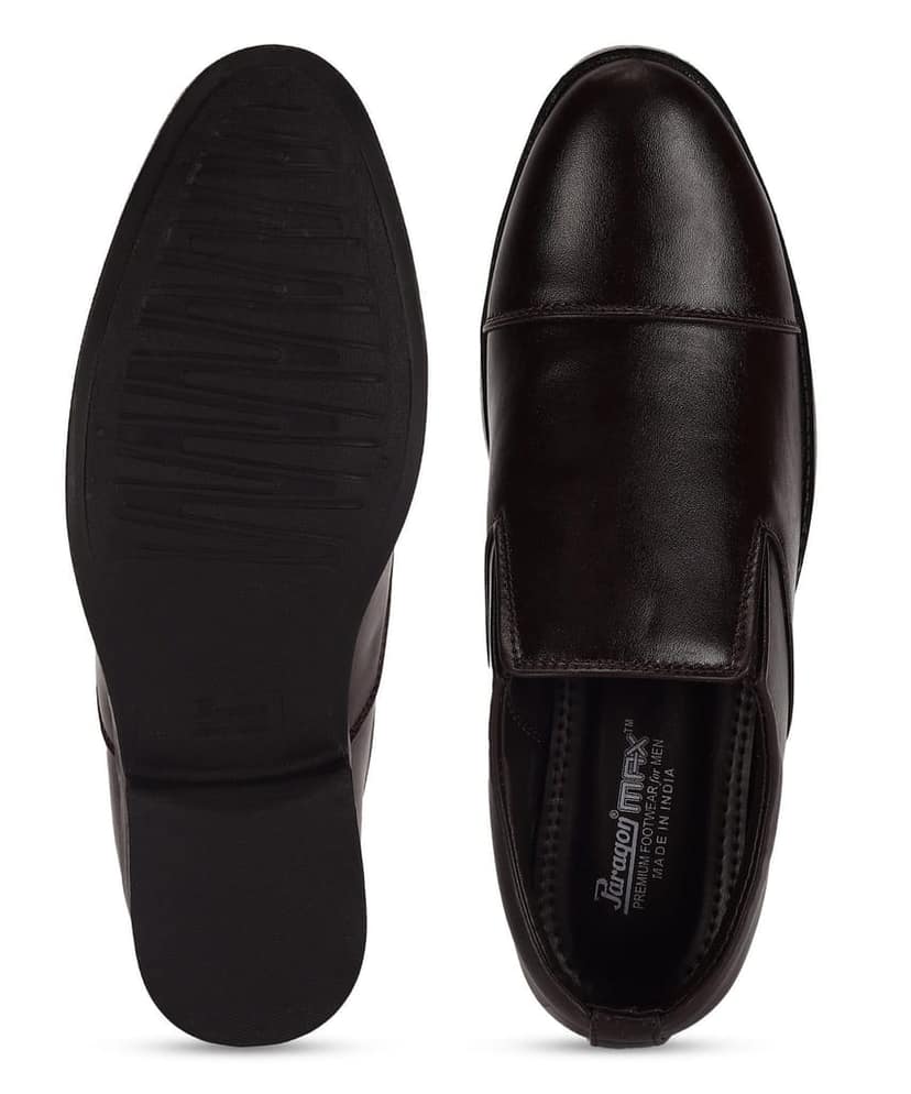 Paragon Men Formal Shoes | Smart & Sleek Design | Comfortable Sole with Cushioning | Daily & Occasion Wear view 6