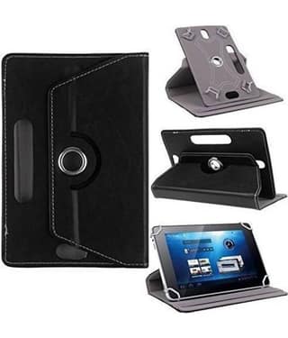 Samsung Galaxy Tab A 10.1 inch P580 Flip Cover By Cutesy Black