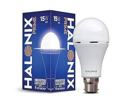 15 Watt B22 LED White Rechargeable Emergency light Inverter Bulb, Pack of 1 view 3