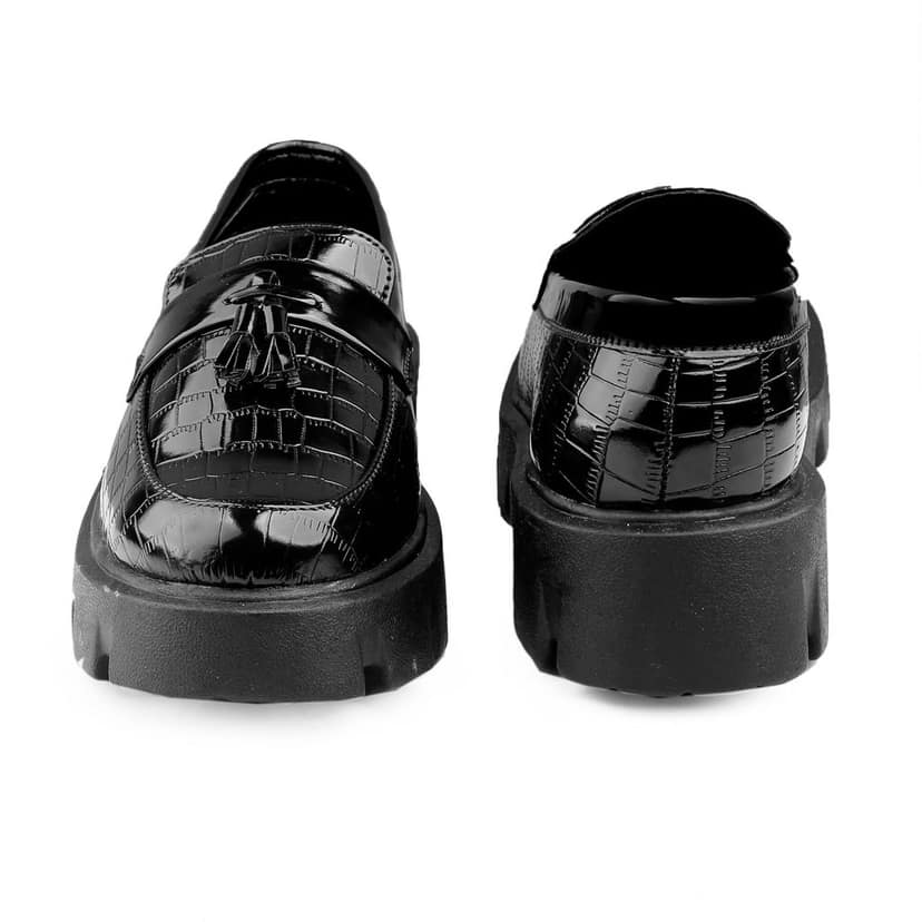 Bxxy's Faux Leather Slip-on Loafers view 4