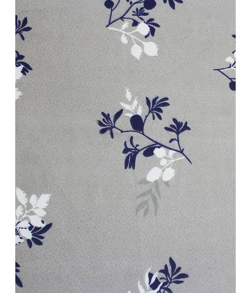 Home Candy Microfiber Double Bedsheet ( Gray ) view 2
