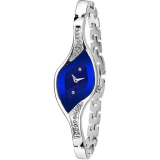 HRV women silver blue stil watch