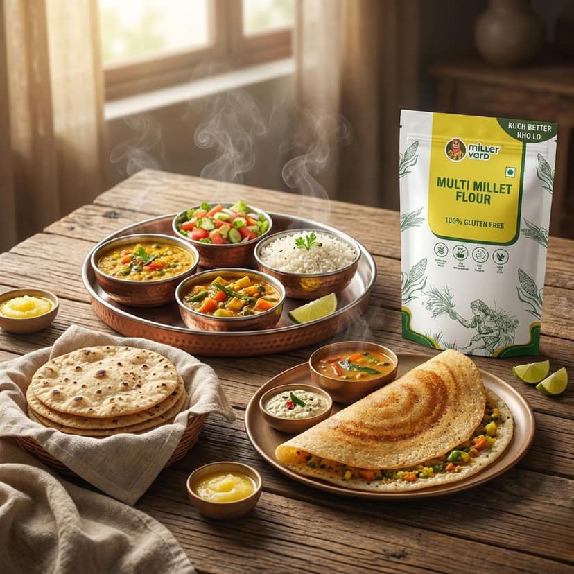 Millet Yard Multi Millet Atta view 7
