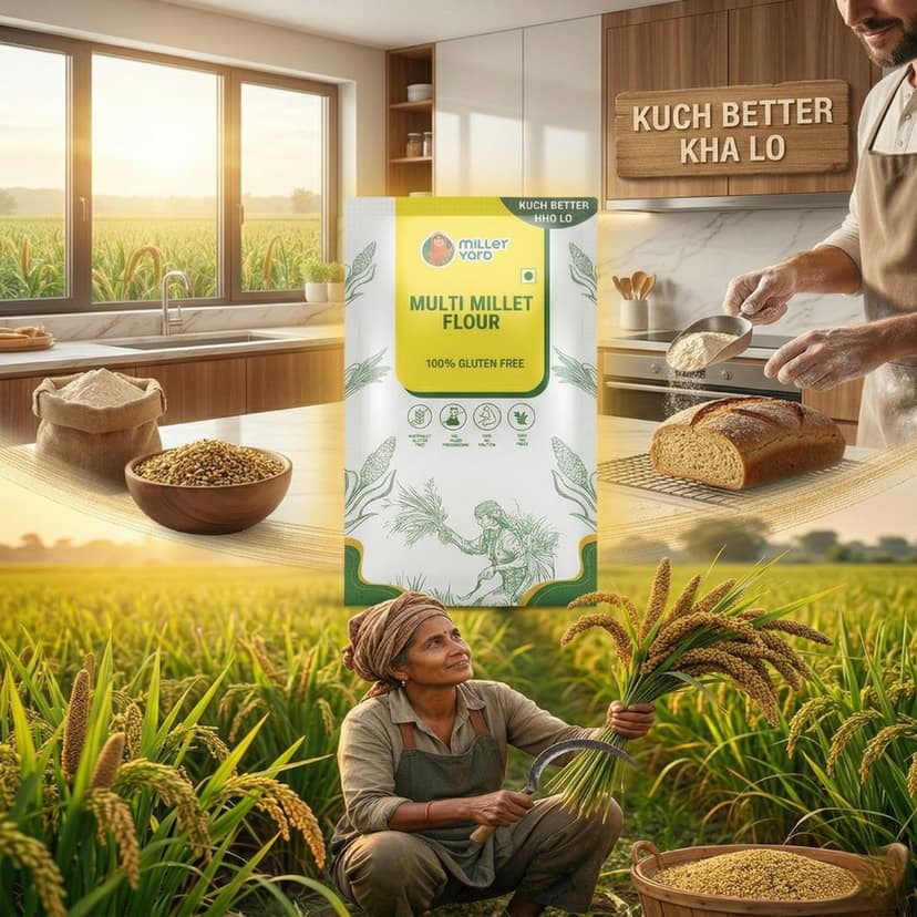 Millet Yard Multi Millet Atta view 8