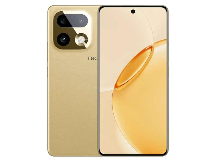 Realme 16 Pro+ 5G Smartphone, 8GB RAM, 256GB Storage - Master Gold