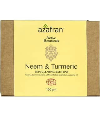 Azafran Neem & Turmeric Bathing Bar 100 g