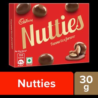 Cadbury Nutties Chocolate Pack, 30 G