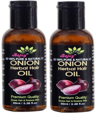 BEJOY Red Onion Oil- For Hair Treatment 120 mL Pack of 2