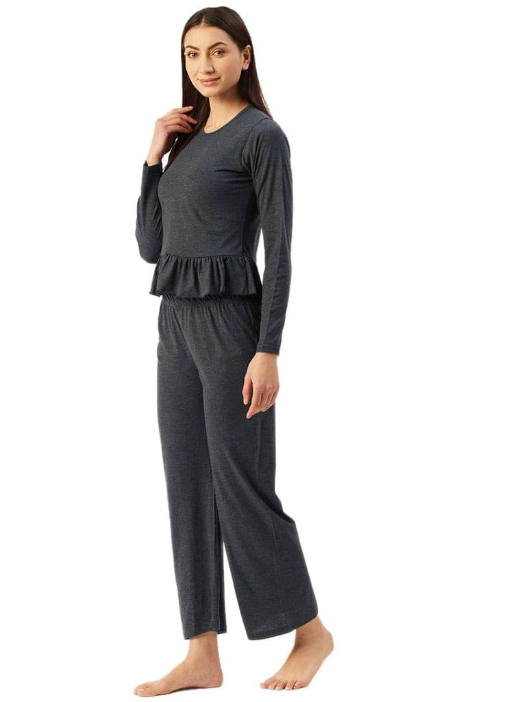 Klamotten Women's Top & Pyjama Nightsuit N106Zd view 4