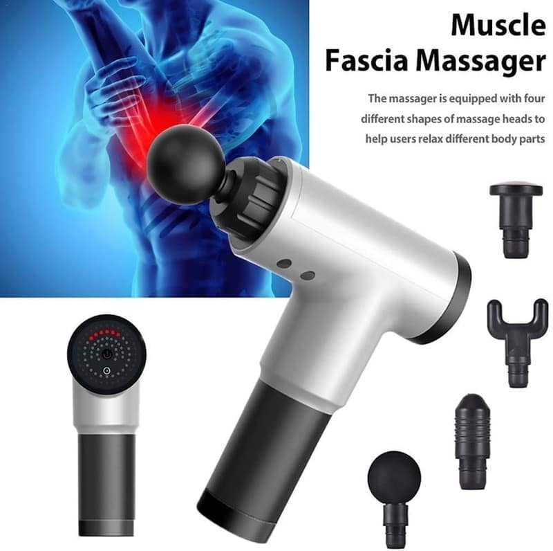 Professional Massage Gun, Powerful Handheld Massager Machine for Deep Muscle, Fascial Relaxer Pain Relief (Multi color) view 2