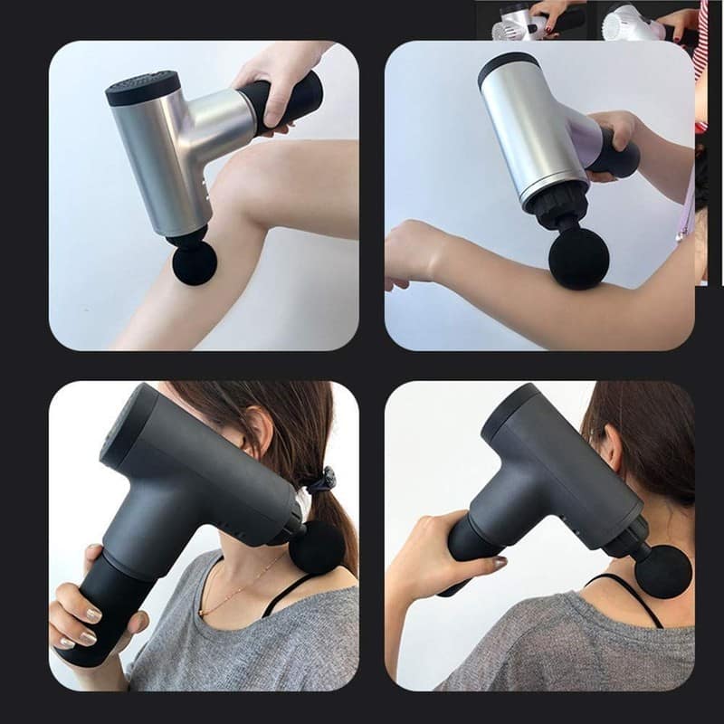 Professional Massage Gun, Powerful Handheld Massager Machine for Deep Muscle, Fascial Relaxer Pain Relief (Multi color) view 3