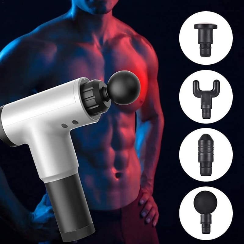 Professional Massage Gun, Powerful Handheld Massager Machine for Deep Muscle, Fascial Relaxer Pain Relief (Multi color) view 5