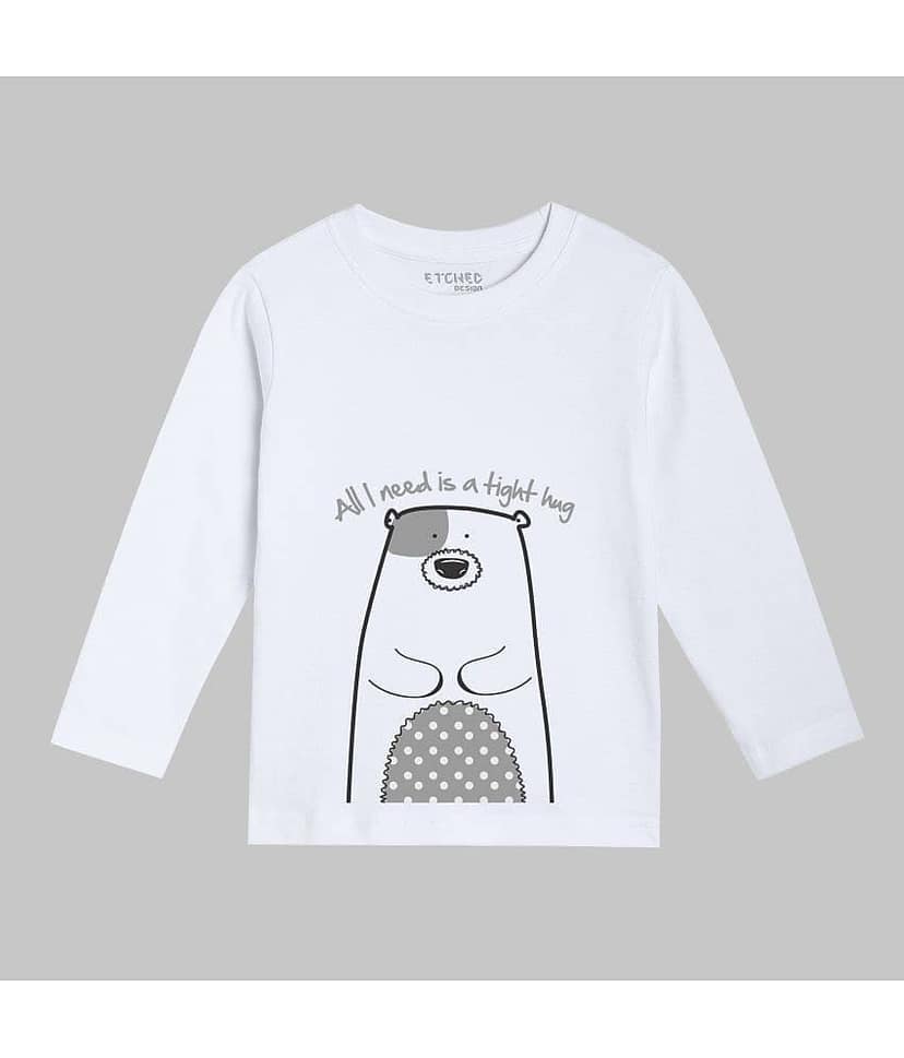 ETCHED DESIGN Pack of 1 Boys Cotton T-Shirt ( Multicolor ) view 5