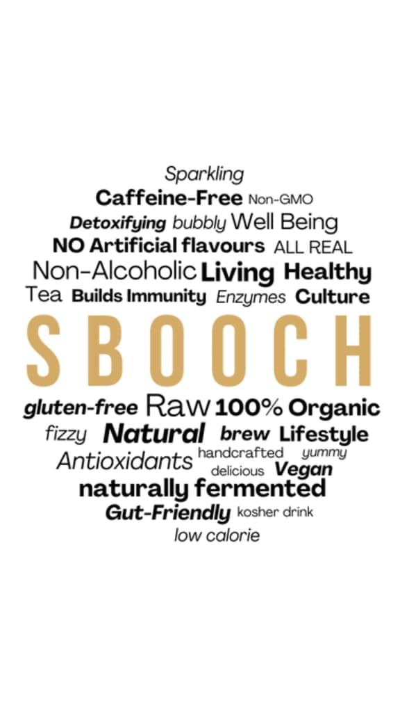 SBOOCH - Indian Sparkling Kombucha Tea | Naga Pepper Flavor, All Natural | Gut Friendly | Antioxidant | Zero Preservatives | NO Artificial Flavors or Additives | Fermented Beverage Tea (Pack of 3) view 8