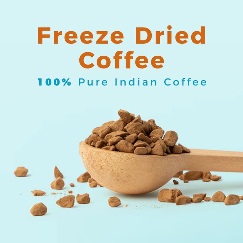 Vanilla Wellness Instant coffee - 50 Gm Jar view 3