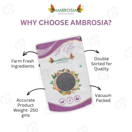 Ambrosia Dried Black Currants 250g (Pack of 1) view 3