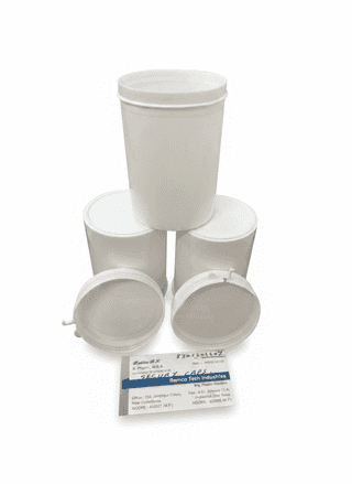 Plastic Securi Pack Containers with Caps | Food & Pharma Grade Storage Jars