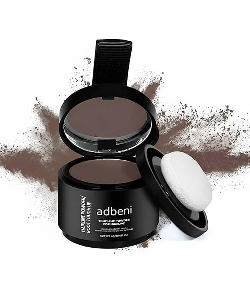 Adbeni Root Touch-Up Ammonia Free Temporary Hair Color 4 g Brown