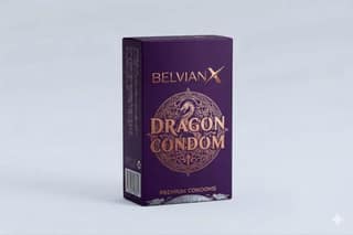 BelvianX Premium Size Dragon 6 Inch Condom For Men | Dragon condom 6 inch big size 1