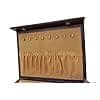 LEATHERMAN GENUINE LEATHER BROWN FLAT JEWELLERY BOX-1307B view 4