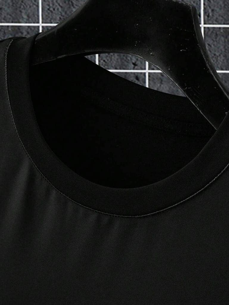 SCOTT FINCHER Men's Gradient Color Sublimation Print Short Sleeve T-Shirt Summer Casual Crew Neck Tee Shirt Tops : AA(SUB)BLACK_239 view 5