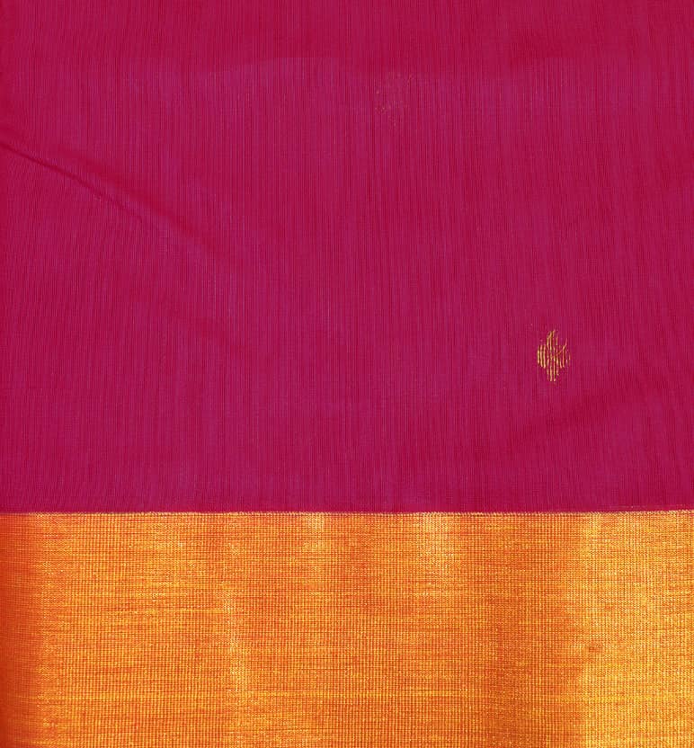 Handloom Chanderi Silk Cotton Saree view 5