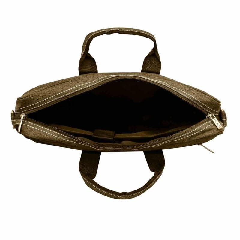 LOREM 10L Faux Leather Messenger Bag For Men & Women-UF view 6