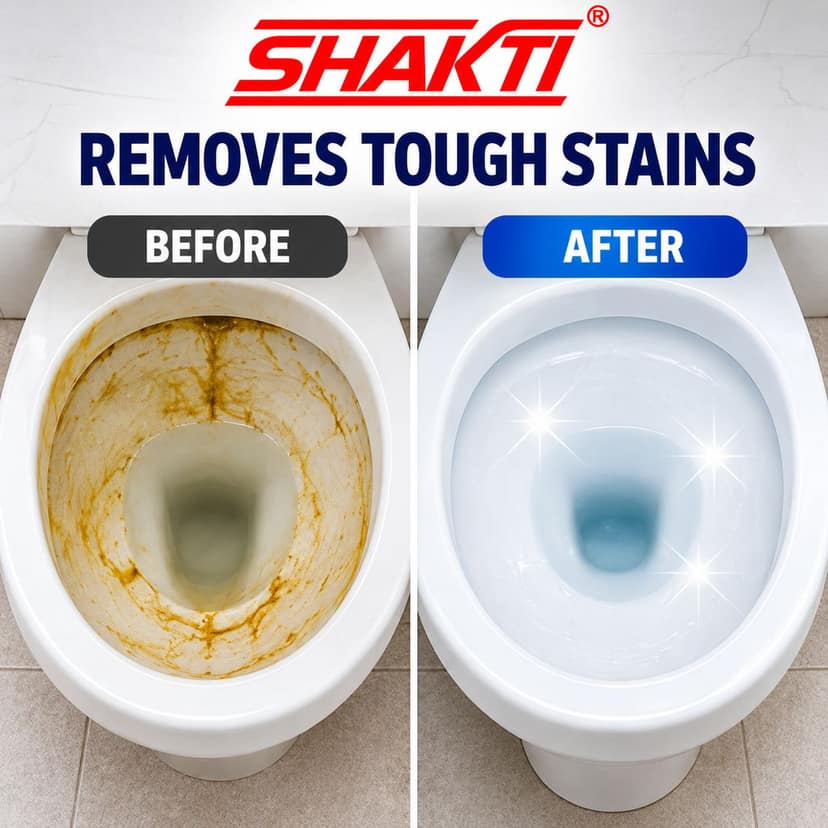 SHAKTI Toilet Cleaner 500 Ml - 4 Pcs Combo view 9