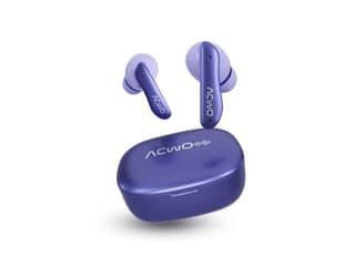 ACwO Dwots 111 in Ear Wireless Earbuds, Up to 75Hrs Battery Life, 10Mm Spatial Drivers, Noise-Free Calls with 4 Noise Cancellation Mics, Bluetooth V5. - Irish Purple