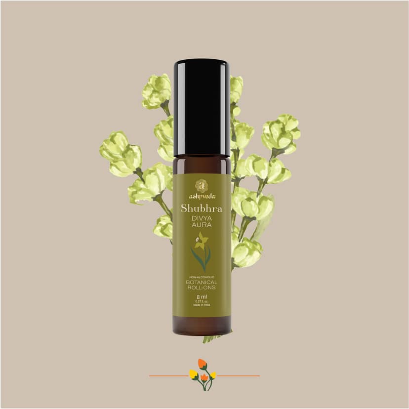 Ashpveda Divya Aura Floral Roll-On Attar
