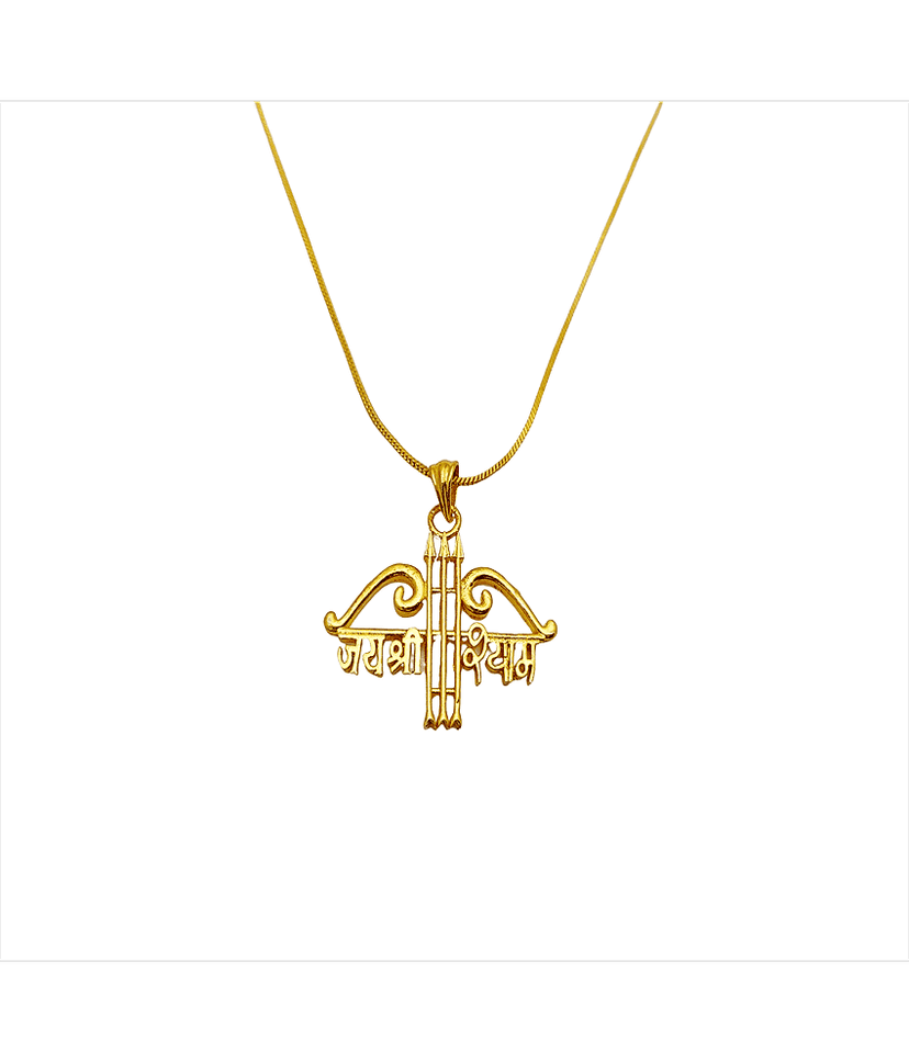 gilher - Golden Pendant set ( Pack of 1 ) view 2