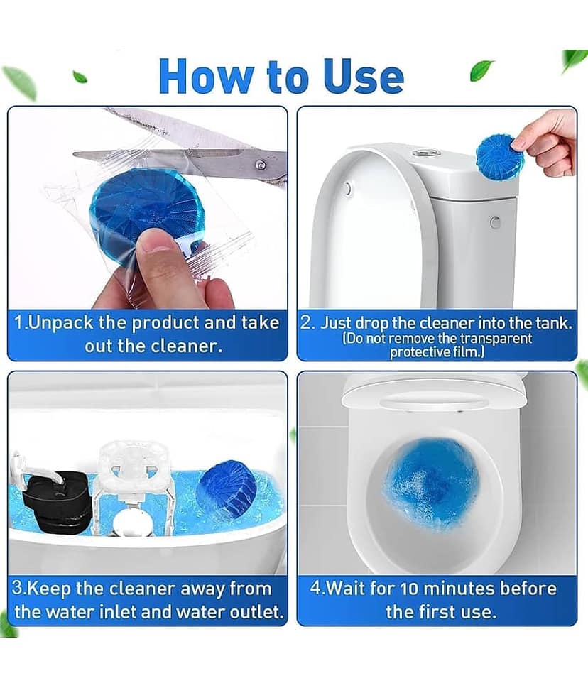 KRAMOX Automatic Toilet Bowl Cleaner Toilet Cleaner Tablets 149 view 7