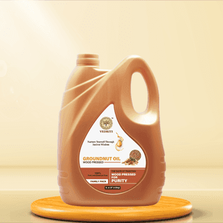 Wood Pressed Groundnut Oil
