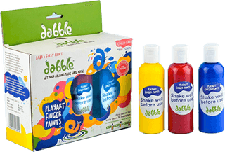 Dabble Finger Paints For Toddlers