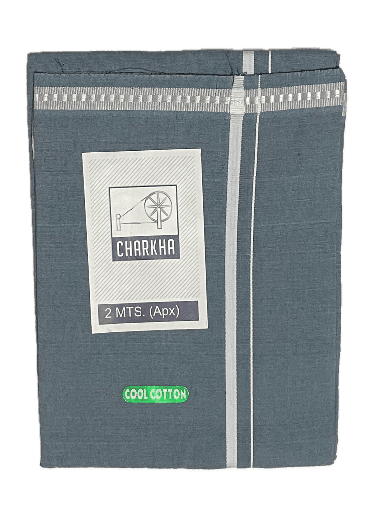 Swami Dhoti Color Pentex Pattern - Swamy Dhoti / Mundu / Dhothi - Iyappa, Muruga, Amman view 3