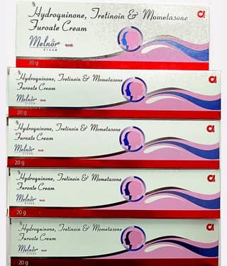 MELNOR CREAM ( PACK OF 4) Night Cream 80 gm Pack of 4