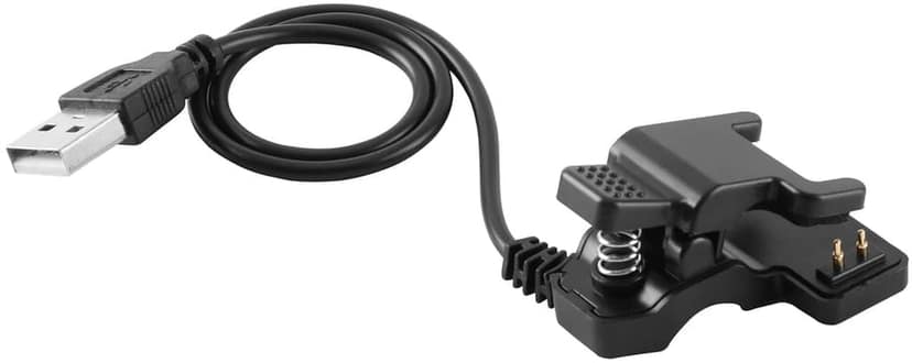 Replacement Charging Cable Universal Clip 2 Pins Cable, Smart Watch Charger Cable for W26, W26plus, T500, T55, Noise Colour Fit Pro 4 3 2 Smart Watch, Fitness Band(Black, Charge Only) view 5