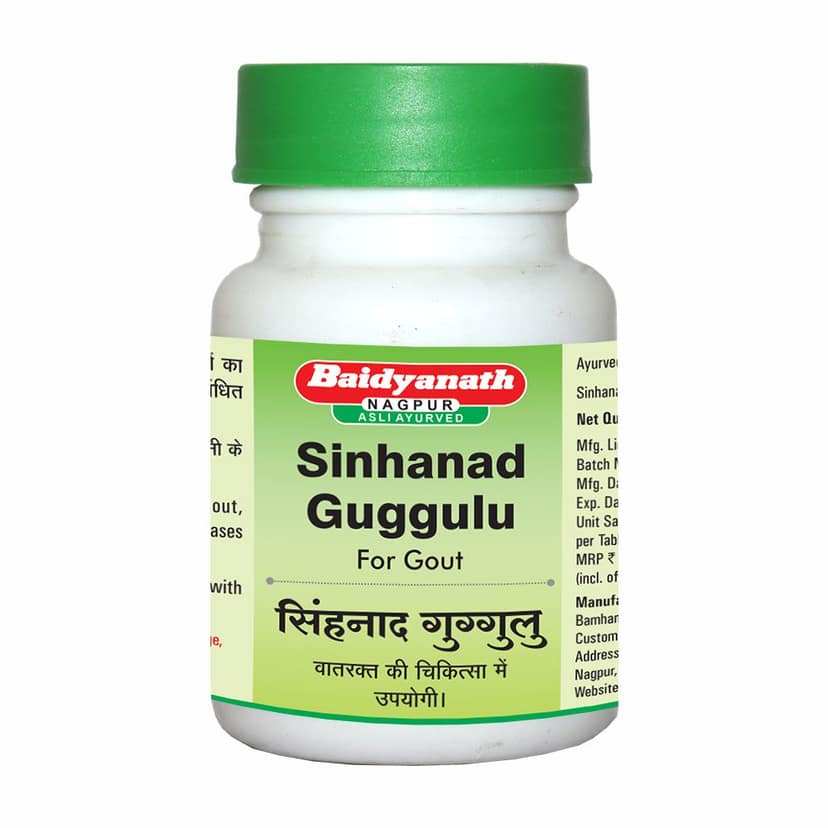 Baidyanath Sinhanad Guggulu 80 Tab