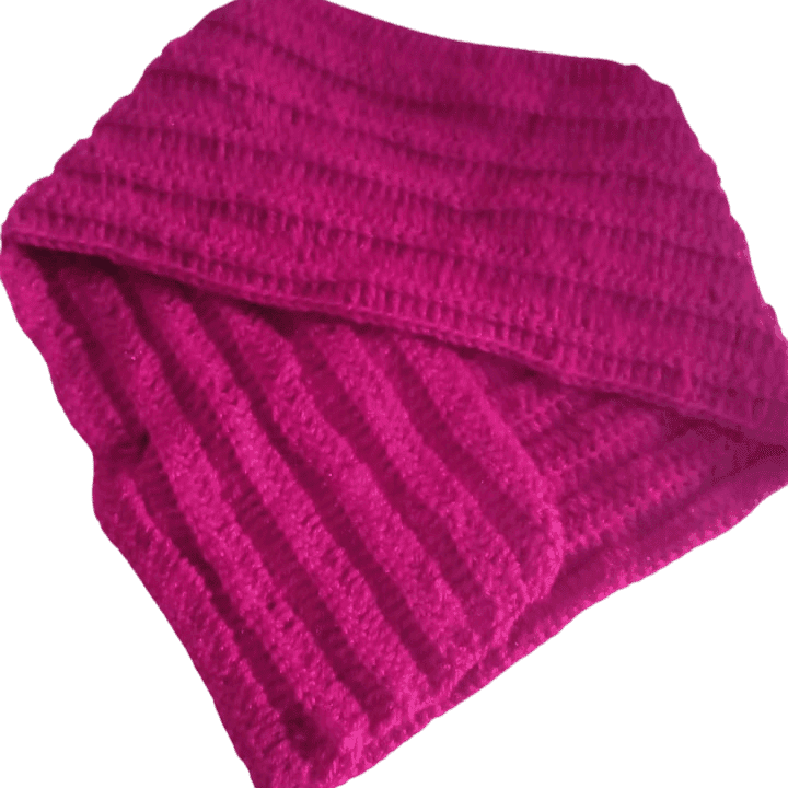 Hand made Neck Warmer view 2