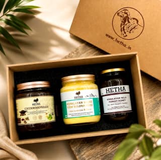 Hetha Gift Box (Type - With Himalayan Badri Ghee) by HETHA