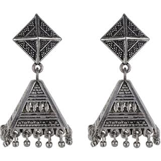 Triangle Fancy Jhumki Earrings for Girls Brass Material Made in India Earrings for Women's Fashion Jewellery