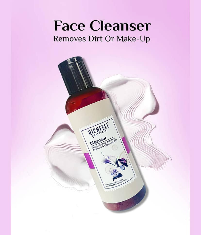 Richfeel - Daily Use Face Cleanser For Normal Skin 300 g ( Pack of 3 ) view 2