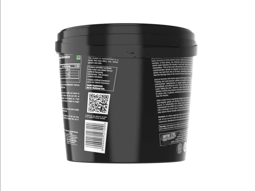OSSN Carbo Force, 5kg (11 Lbs), Lemon, Advanced Carbohydrate Refueler, 100g Of Carbs And 400 Kacl Per Serving, Triple Carbohydrate Blend, Accelerate Post Training Recovery view 2
