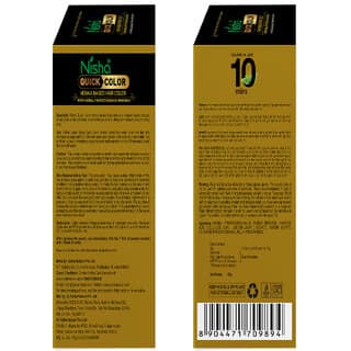 Nisha Quick Color , Natural Black view 2