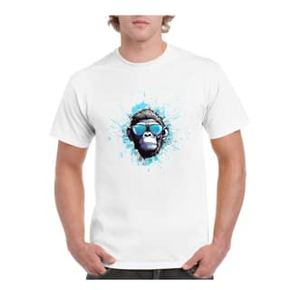 Trishoolin Abstract Theme Graphic T-Shirt (Design 10188MB) | Cotton Regular Fit Crew Neck Tee | Pack of 1