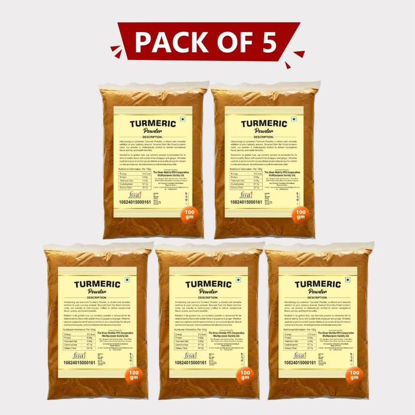 Turmeric Powder (Pack of 5) view 3