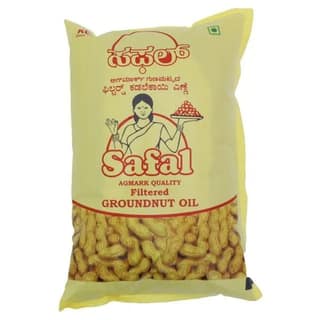 Safal Filtered Groundnut Oil, 1 L - Safal Filtered Groundnut Oil, 1 L