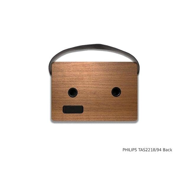 Philips Audio TAS2218/94 10W 2.0 Ch Bluetooth Speaker with Retro Wooden Design view 4