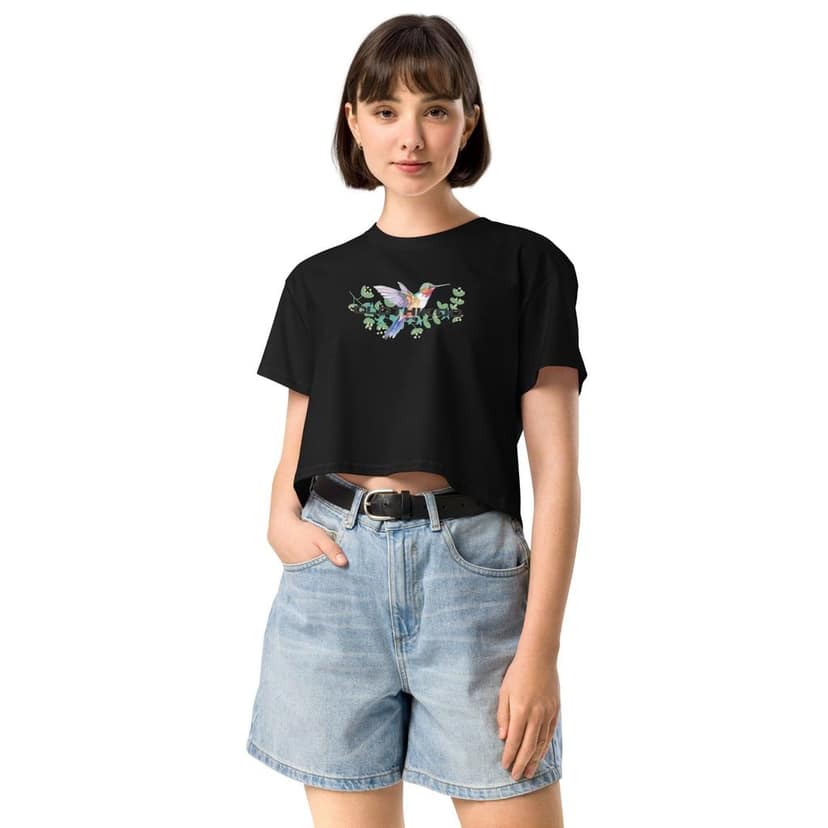 Clothikoo Premium Women’s crop top view 2